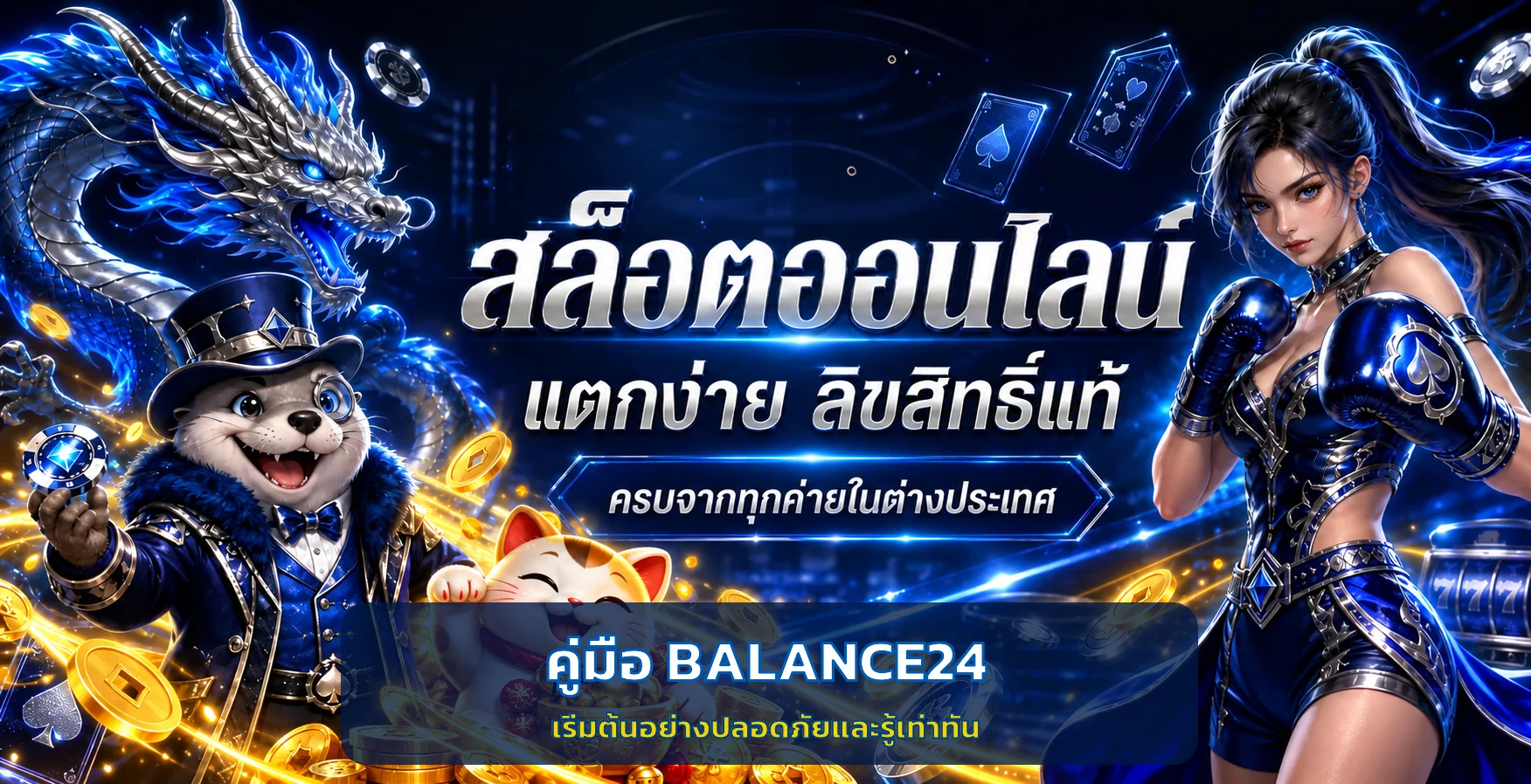 BALANCE24 คู่มือเริ่มต้น สมัคร ทางเข้า สล็อต คาสิโน